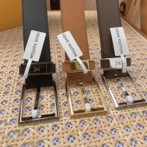 루이비통 VENDOME 35MM 남성벨트 M0542U 커피브라운