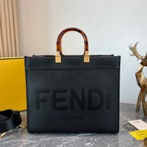펜디 토트 탑핸드백 Fendi leather shopper 8BH386ABVLF0KUR