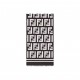 펜디 FENDI 블랙 울 실크 스카프 FXS424A3Q1F0QA1