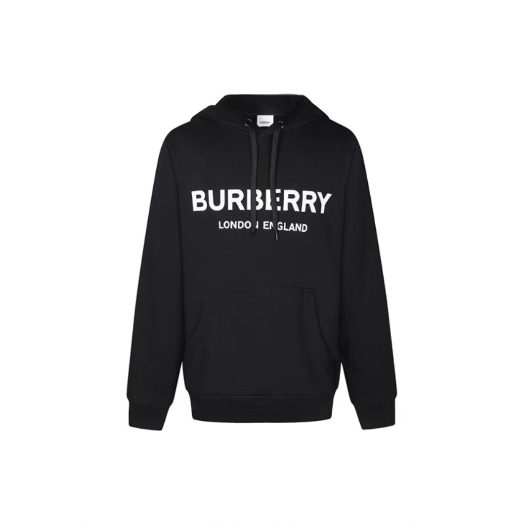 버버리 로고 프린트 코튼 후디 80095091 / BURBERRY Logo Print Cotton Hoodie