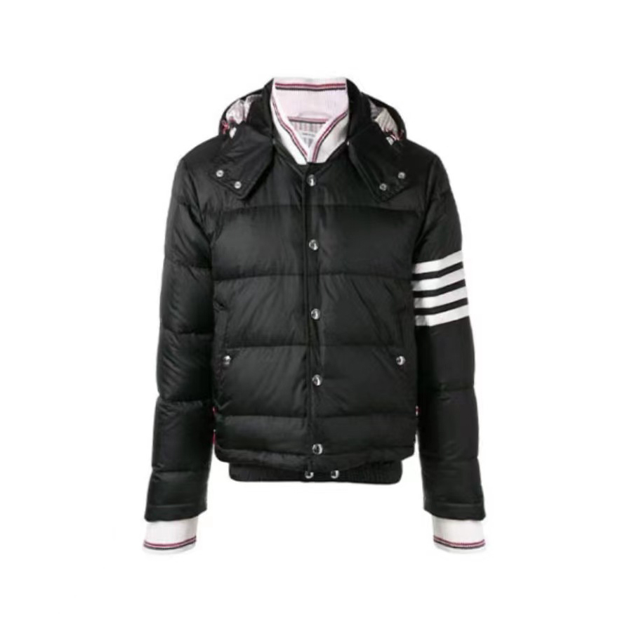 톰브라운 22FW 415 사선 완장 패딩 자켓 MJD061X 05411