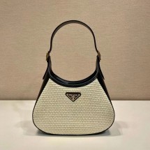 프라다 여성 패브릭 가죽 숄더백 1BC179 2CMH (2칼라)