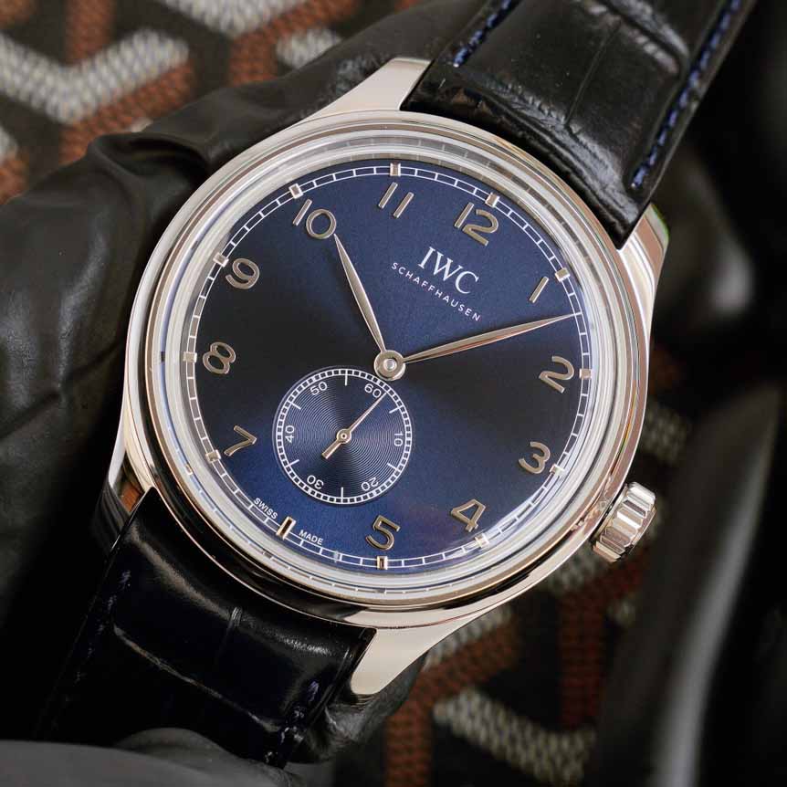 아이더블유씨 IWC 포르투기저 오토매틱 다이얼 남성용 40.4mm 시계 2칼라 IW358305