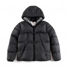 몽클레어 Montcal 몽클라 로고 다운 패딩 (블랙) 0911B56900C030099