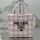 PRADA 프라다 라피아 토트 백 스몰 3 컬러 1BG422