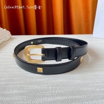 셀린느 피라미드 웨스턴 2.5CM 벨트 2칼라 45BCT3A01 38NO