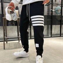 톰브라운 23FW 사선완장 트레이닝 팬츠 2칼라 MJQ008H 00535