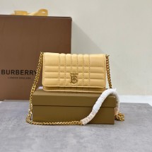 버버리 여자 롤라 클러치 쿨 레몬 80697541