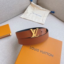 루이비통 LV 이니셜 30mm 벨트 리버시블 M9521W
