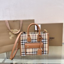 버버리 미니 프레야 토트백 80975661