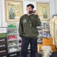 로에베 울 소재 후디 H526Y14KGZ 8563