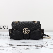 구찌 24FW 여성 GG 마몬트 멀티포켓 스몰 숄더백 3컬러 795228