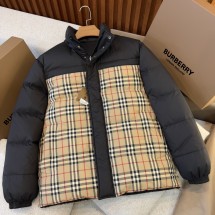 버버리 리버시블 다운 푸퍼 재킷 아카이브 베이지 80792961