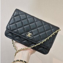 샤넬 클래식 WOC 캐비어 블랙 AP4241